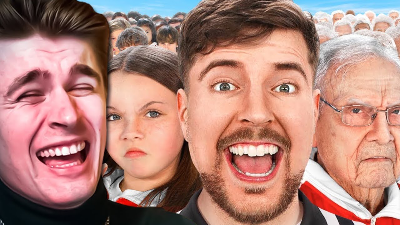 Ludwig Reacts to Ages 1 - 100 Fight For $500,000