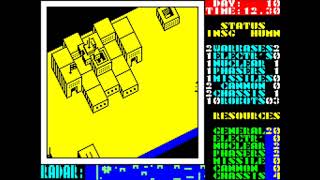 ANBERNIC RG ARC-D. NERHER EARTH GAME ON USP EMULATOR ZX SPECTRUM. screenshot 2
