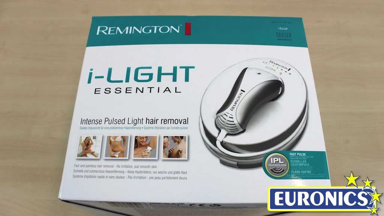 Remington Essential IPL4000 - YouTube