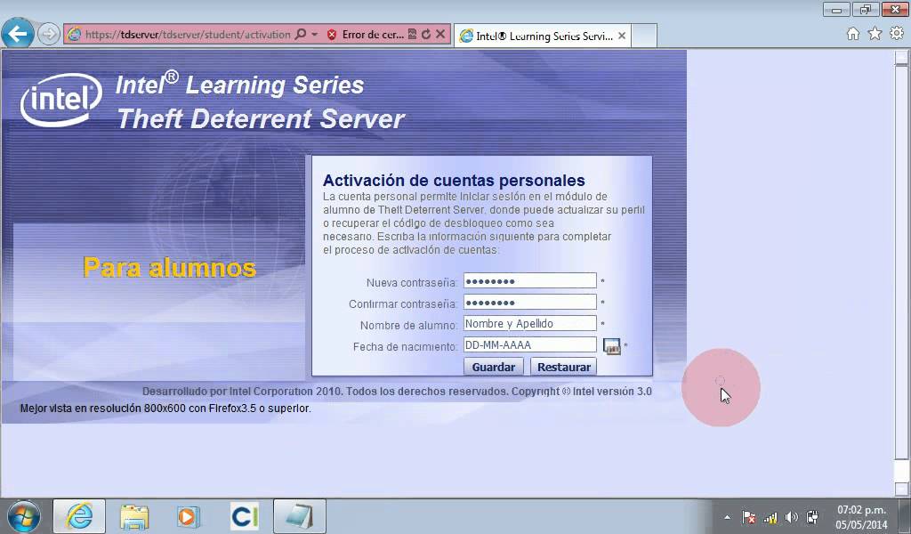 Cómo crear una cuenta en el TDSERVER - YouTube