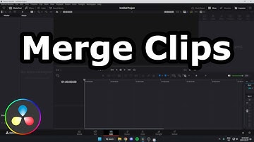 How To Combine Clips Into One In DaVinci Resolve (MERGE CLIPS)