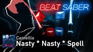 Camellia - Nasty * Nasty * Spell | 1 miss, 95.4% Expert+ | Beat Saber (Mapped by Joshabi)