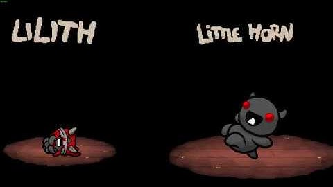 The Binding of Isaac: Rebirth-Lilith vs Little Horn