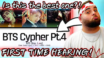 RAPPER REACTS TO BTS - CYPHER PT.4 - IS THIS THE BEST?