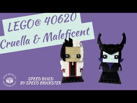 LEGO® 40620 BrickHeadz Cruella & Maleficent | Speed Build - Speed Brickster