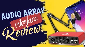 Audio interface review in mobile phone🤪. Audio Array AI-04🔥🔥.