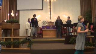 Centre Grove UMC Cardboard Testimonies 12/22/13