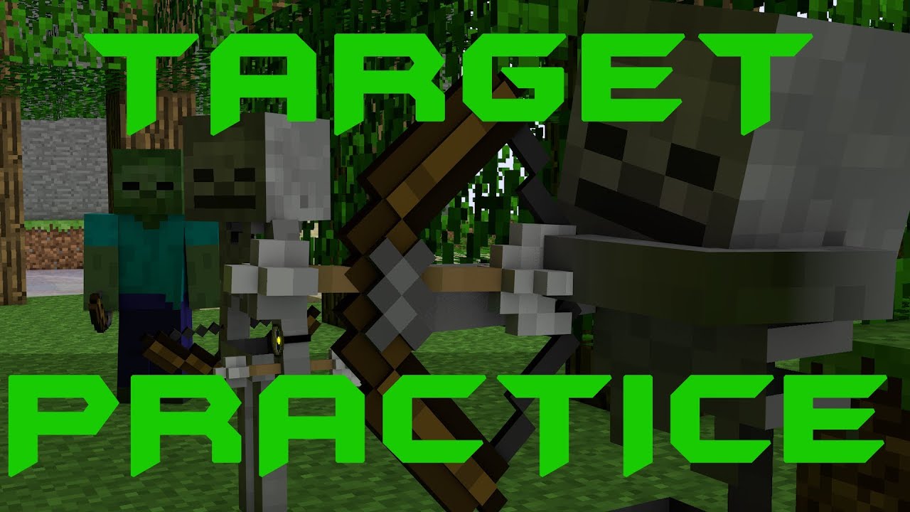 Target Practice - A Minecraft Animation - YouTube