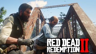 Red Dead Redemption 2 - All finishing / Все добивания - Бой / Скрытность / Оружие / Окружение