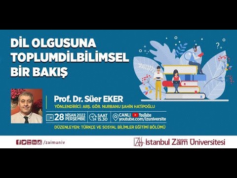 Dil Olgusuna Toplumdilbilimsel Bir Bakış