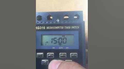 Cách cài đặt timer thời gian thực Chint KG316T - CODIENHAIAU.COM ✅