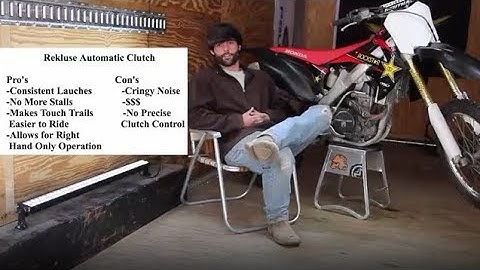 How the Rekluse Clutch Works on Motocross Bike (Trail Benefits)