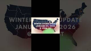 Winter Storm Update Jan 24, 2026 @ 10CST