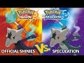 Pokemon Sun and Moon: Official Shinies vs. Shiny Speculation - How'd I Do? (Alola Forms)