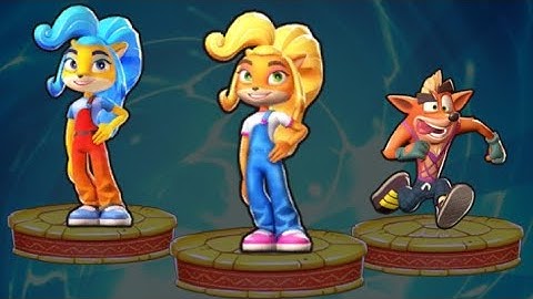 Crash Bandicoot On The Run: Gameplay Walkthrough All levels💥👾