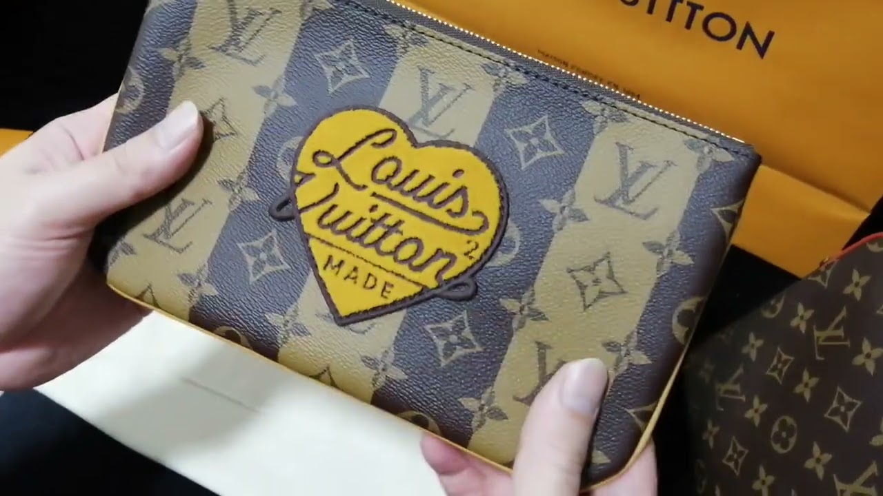*完売必至の話題作*【LOUIS VUITTON】NIGO クラッチバッグ Unbox of my new Louis Vuitton x Nigo bag. #branded #fashion