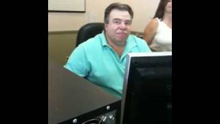 Mike at work