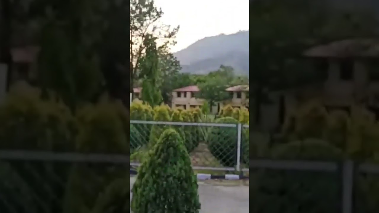 beauty of hemwati Nandan Bahuguna Garhwal University chauras campus HNBGU 