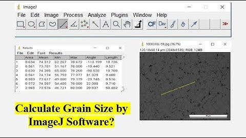 How to calculate Grain Size using ImageJ Software? || Grain Size by ImageJ Software
