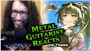 Pro Metal Guitarist Reacts Arknights Ost  Minimaideal City Boss Battle Theme