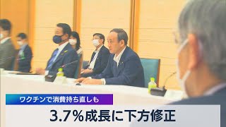 3.7％成長に下方修正　ワクチンで消費持ち直しも（2021年7月6日）