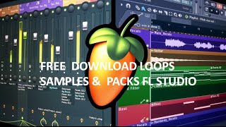 Vignette de la vidéo "Free Download +1000 LOOPS , PACKS & SAMPLES Fl Studio"