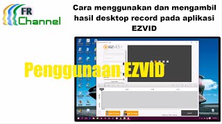 Cara menggunakan dan mengambil hasil record desktop pada aplikasi EZVID | TUTORIAL screenshot 2