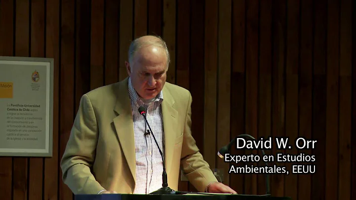 Conferencia Magistral David Orr (Ingls) - Educacin...