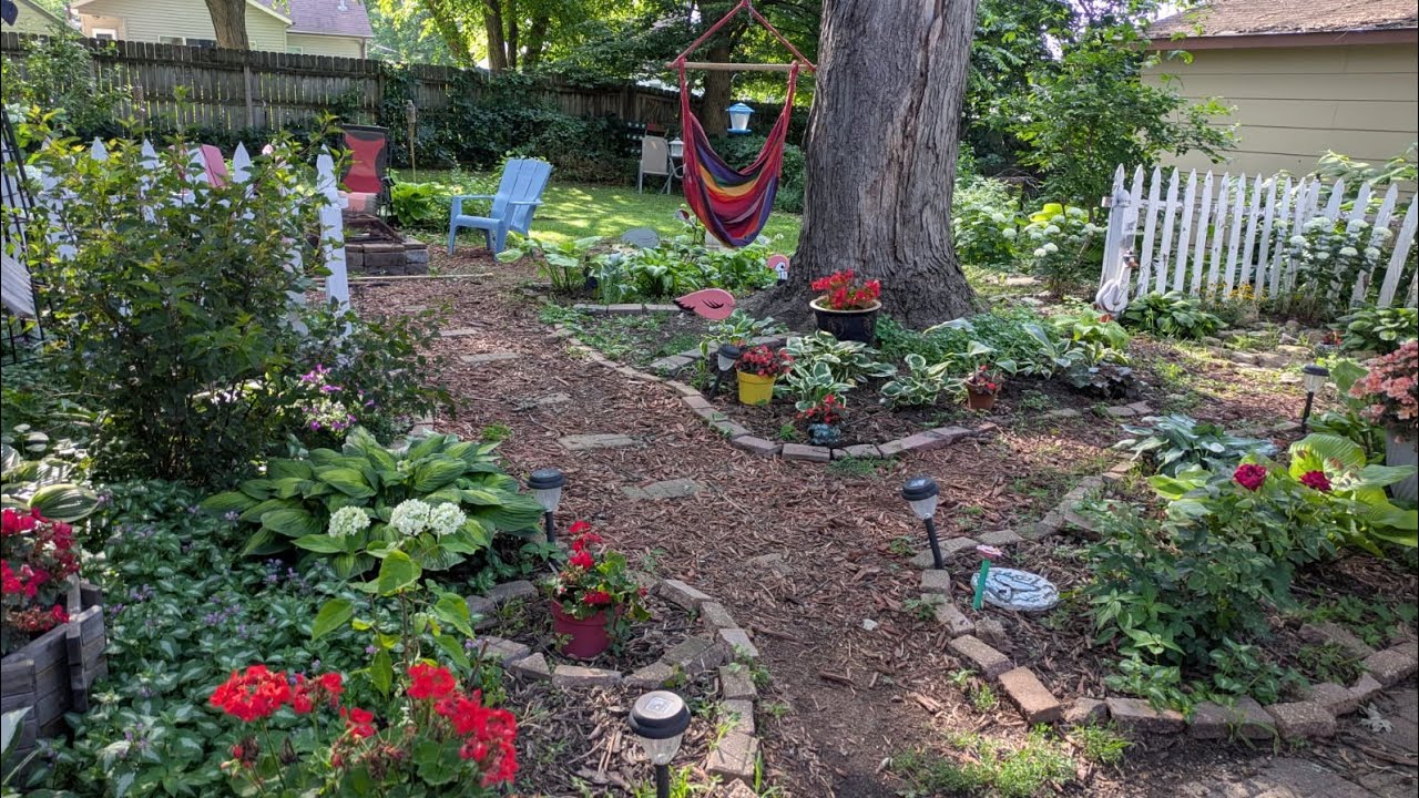 Early Morning walk in the garden