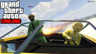 We stole the boat, psychos driving, failures (gta online)