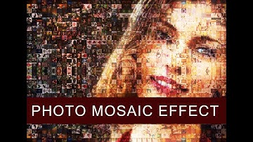 How to Create Photo Mosaic in Photoshop | Photoshop with Bridge Technic