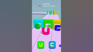 Blob Shifter 3D Level 876 | Brixuplayz #shorts #youtubeshorts #gaming