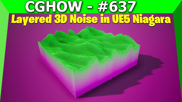 Layered 3D Noise FX in UE5 Niagara Tutorial | Download Files