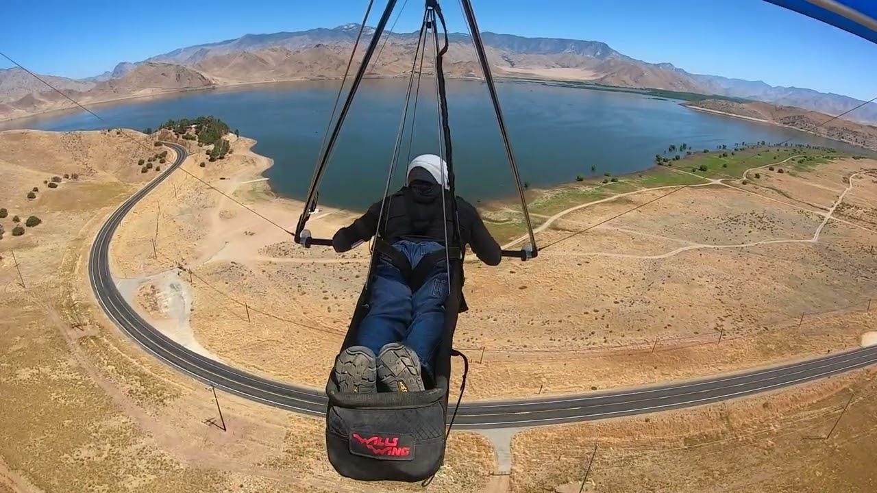 Hang gliding Cooks Peak