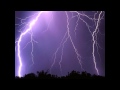 10 Hours Meditation music: Thunderstorm with Pan Flute and harp