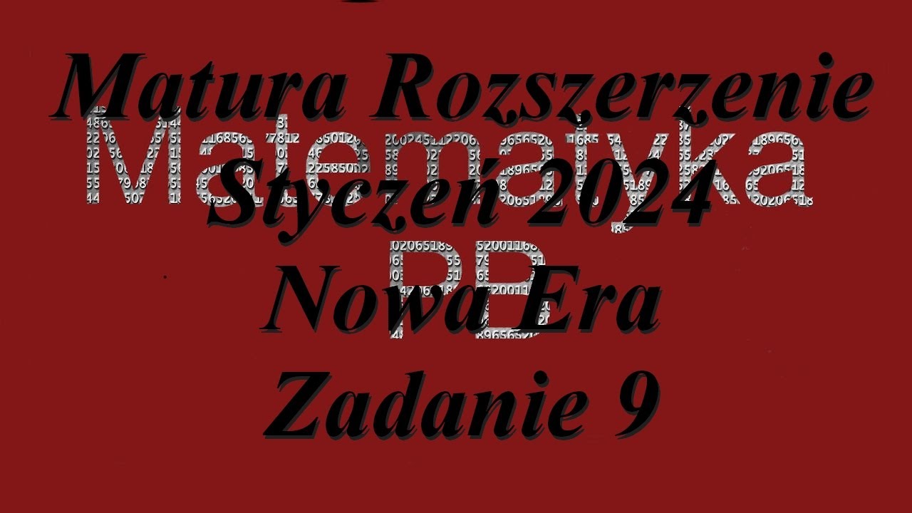Sprawdzian Przemysł Geografia Rozszerzona Klasa 3 Nowa Era Matura Rozszerzona próbna styczeń 2024 zadanie 9 - YouTube