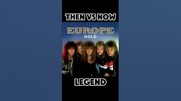 "Europe, The Golden Lineup of The Final Countdown Era. #shorts #short #youtubeshorts #europe