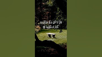 آيات جميلة من سورة الأعراف 💚💚
