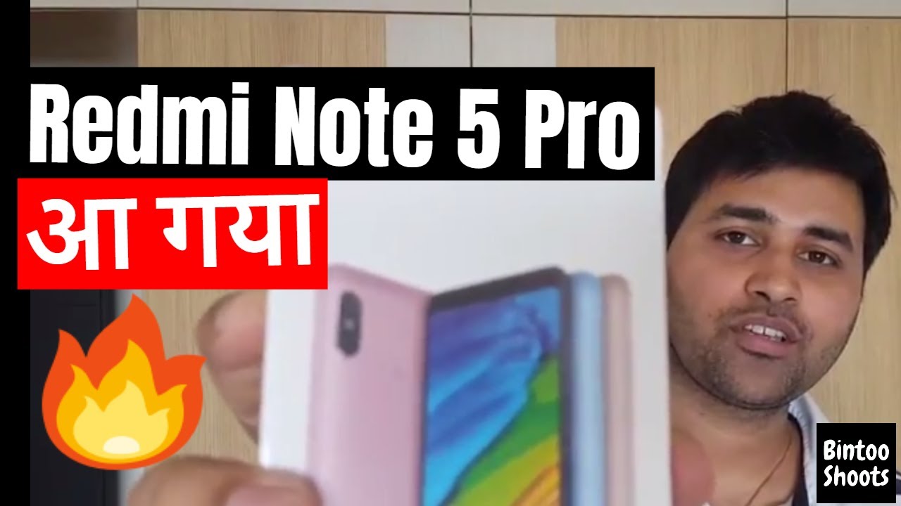 Redmi Note 5 Pro Received from Flipkart | Hindi | BintooShoots redmi note 5 pro argentina