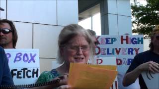 Des Moines Rally to Save the USPS