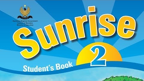 Sunrise 2 , Unit 9  - lesson 1