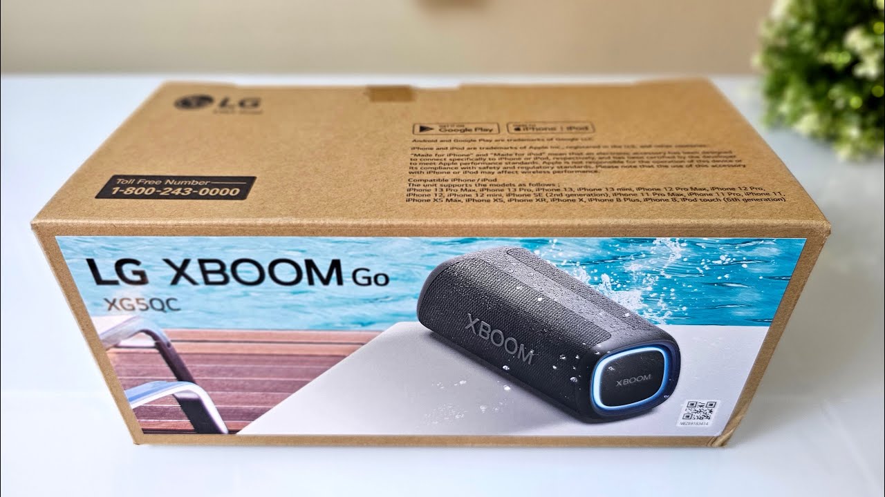 LG XBoom Go XG5 Portable Wireless Speaker Unboxing