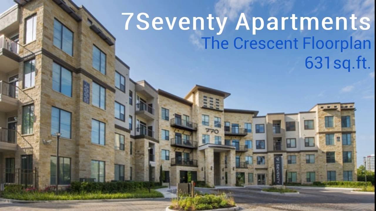 One Bedroom Apartment The Crescent YouTube