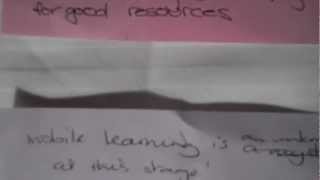 Mobile learning is...