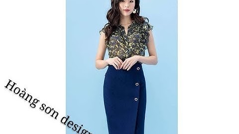 dạy căt may cơ bản: hướng dẫn cách cắt chân váy có lớp phủ bên ngoài theo mẫu|Hoàng sơn designer