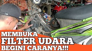 CARA MELEPAS BOX FILTER UDARA JUPITER Z TERMUDAH!!! IKUTIN AKU YUK