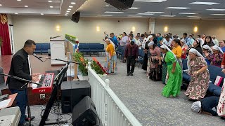 Coros de fuego Pentecostes y Avivamiento Hno Bryan Se derramó el poder de Dios #alabanzas