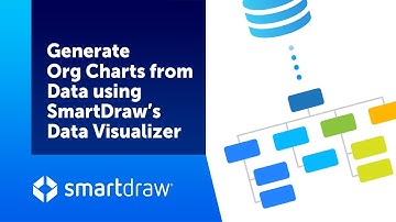Generate Org Charts from Data using SmartDraw