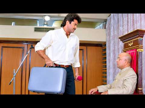 Press के सामने भ्रष्ट मंत्री के मुंह पर फेंके ₹15 लाख | Anil Kapoor Best Scene | Loafer