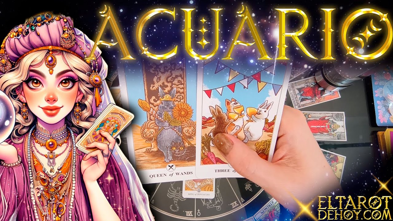ACUARIO ♒️🔮SE ACABA EL DOLOR HORA DE CELEBRAR LA VIDA #ACUARIO EL TAROT ...